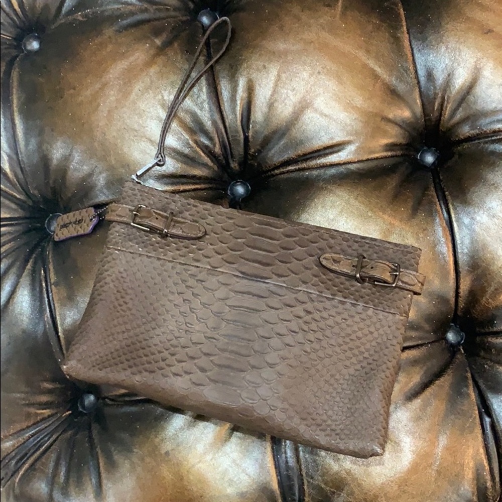 Coach large wristlet